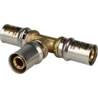 STOUT SFP-0006-161616 Тройник равнопроходный для металлопластиковых труб прессовой