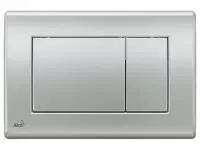 Кнопка управления для скрытых систем инсталляции, хром-мат, Alcaplast (M272-BL-01)