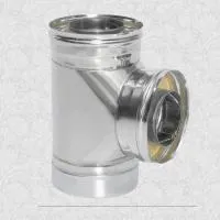 Тройник Термо Тис 87* ТРТ(М)-Р 304-0.5/304 с хомутом