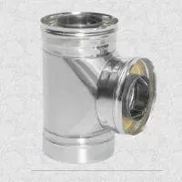 Тройник Термо Тис 87* ТРТ(М)-Р 304-0.5/304 с хомутом