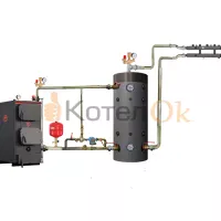 Обвязка буферной емкости