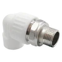 Угольник для радиатора разъёмный (американка) с наружной резьбой (Valfex)