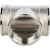 фото STOUT SFT-0020-000038 Тройник ВВ никелированный