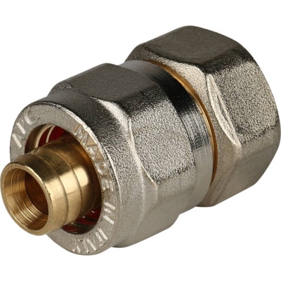 фото STOUT SFS-0002-001216 Переходник с внутренней резьбой для металлопластиковых труб винтовой
