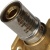 фото STOUT SFP-0015-001216 Тройник настенный с креплением для металлопластиковых труб прессовой