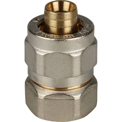 фото STOUT SFS-0002-001216 Переходник с внутренней резьбой для металлопластиковых труб винтовой