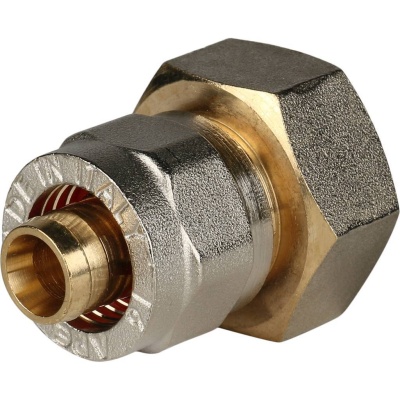 фото STOUT SFS-0002-001216 Переходник с внутренней резьбой для металлопластиковых труб винтовой