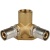 фото STOUT SFP-0015-001216 Тройник настенный с креплением для металлопластиковых труб прессовой