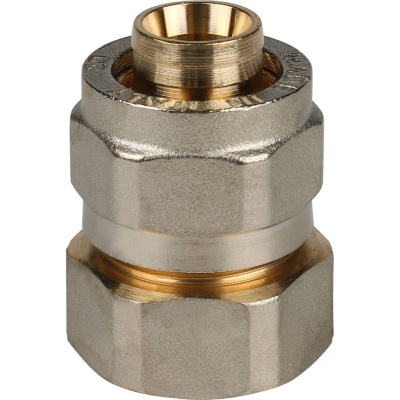 фото STOUT SFS-0002-001216 Переходник с внутренней резьбой для металлопластиковых труб винтовой