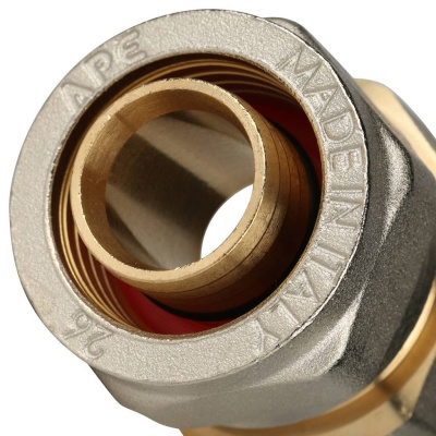 фото STOUT SFS-0002-001216 Переходник с внутренней резьбой для металлопластиковых труб винтовой