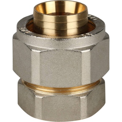 фото STOUT SFS-0002-001216 Переходник с внутренней резьбой для металлопластиковых труб винтовой