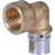 фото STOUT  SFP-0010-001216 Угольник-переходник с внутренней резьбой для металлопластиковых труб прессовой
