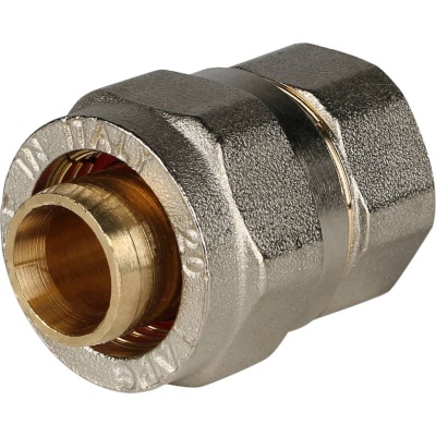 фото STOUT SFS-0002-001216 Переходник с внутренней резьбой для металлопластиковых труб винтовой