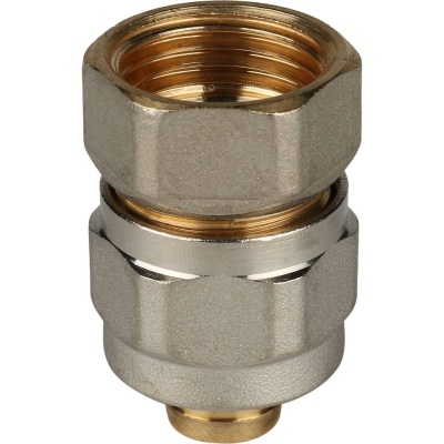 фото STOUT SFS-0002-001216 Переходник с внутренней резьбой для металлопластиковых труб винтовой