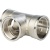 фото STOUT SFT-0020-000038 Тройник ВВ никелированный