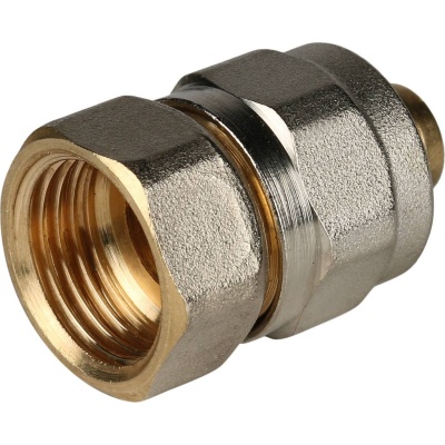 фото STOUT SFS-0002-001216 Переходник с внутренней резьбой для металлопластиковых труб винтовой