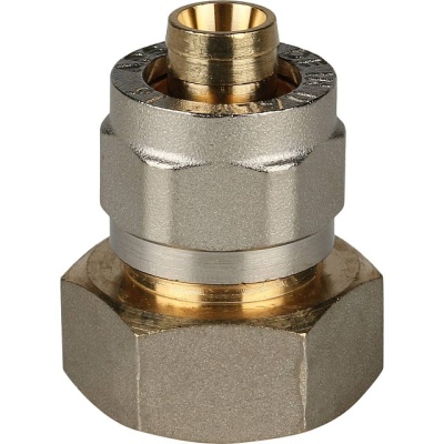 фото STOUT SFS-0002-001216 Переходник с внутренней резьбой для металлопластиковых труб винтовой